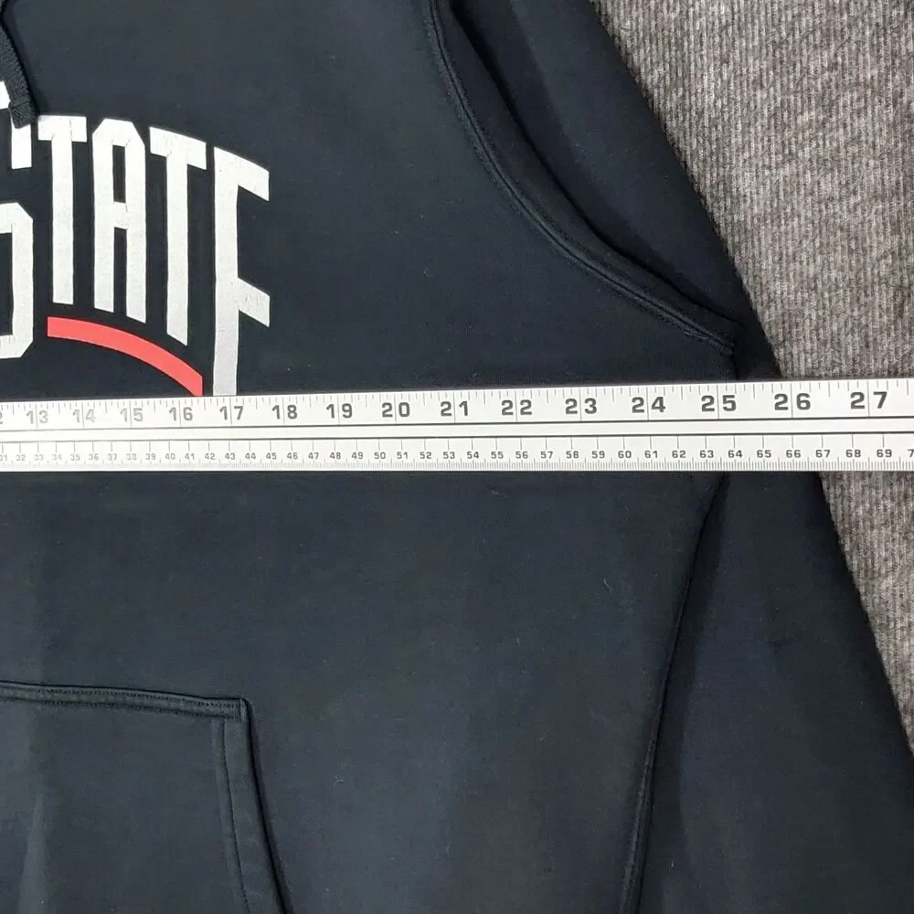 Ohio State Buckeyes Hoodie Mens XL Black Long Sleeve Nike Hooded Sweatshirt